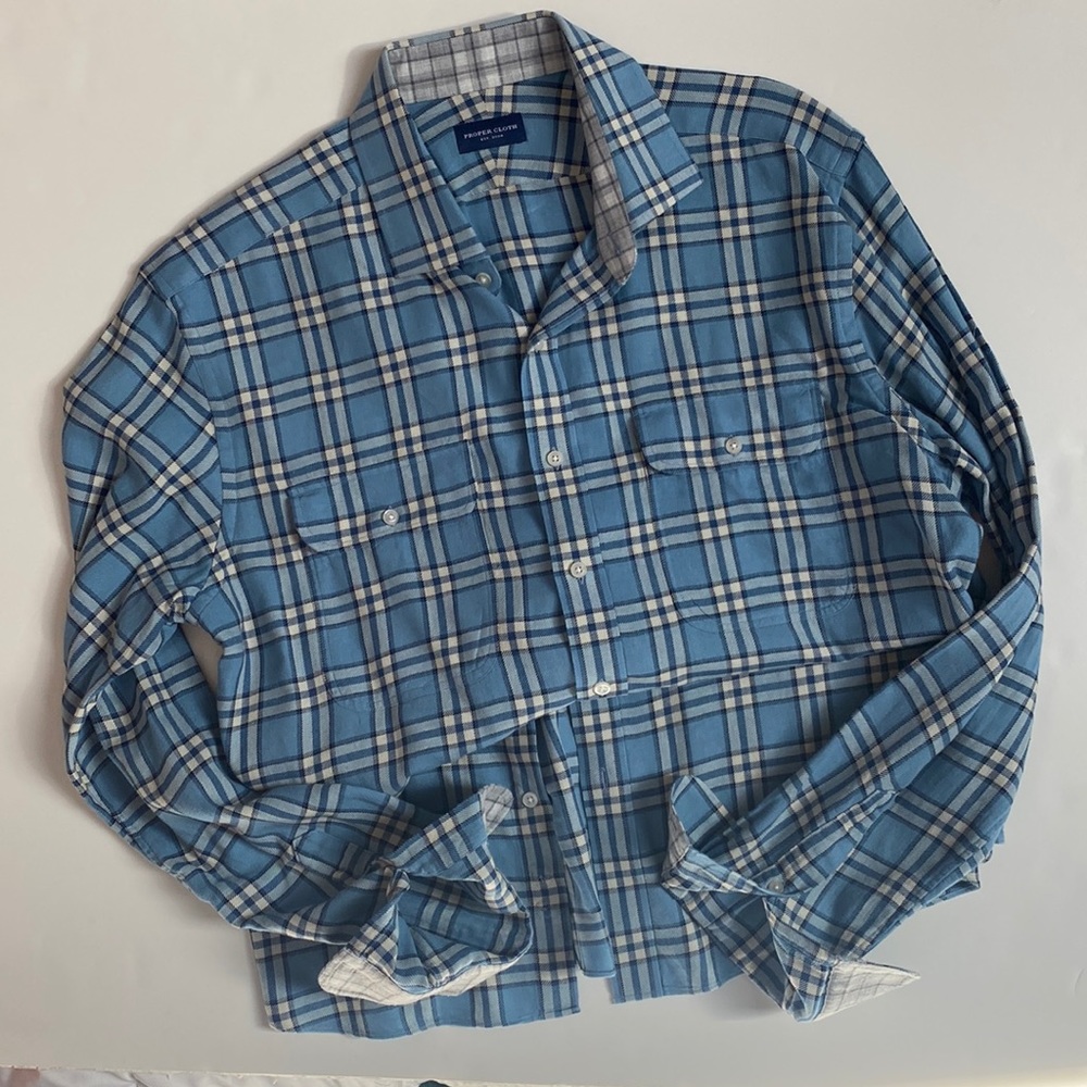 Proper Cloth men’s plaid